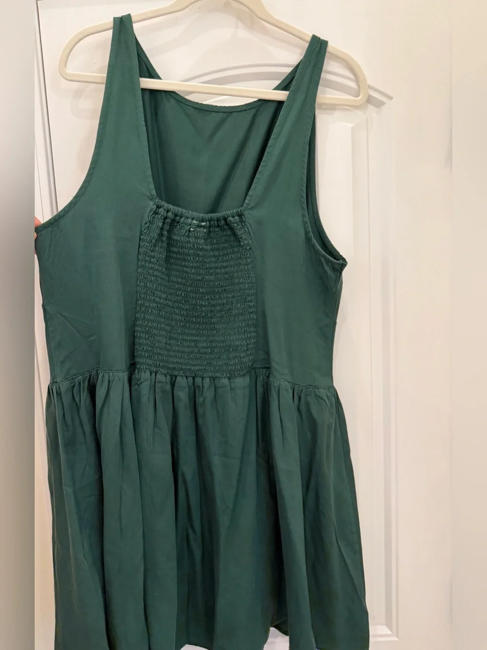 Aerie Drop Waist Green Bow Dress XL NWT